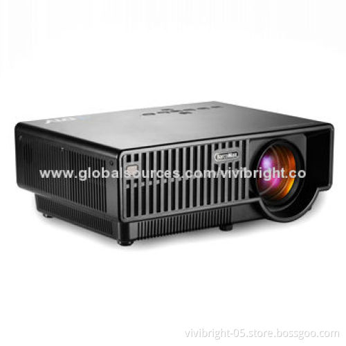 LED Projector, Widescreen, 1024x600 Pixels, 2500Lumens, Stunning Colors, Perfect Brightness